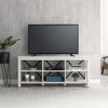 58" White TV Stand - Henn&Hart - 3 of 4