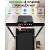 Akluer 2-in-1 Walking Pad Treadmill with Incline, 2.5 HP Under Desk Treadmill with Remote, Folding Compact Treadmill for Home Office with LED Display - 2 of 4