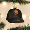 Old World Christmas Blown Glass Ornament for Christmas Tree, San Francisco Giants Baseball Cap - 2 of 3