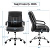 Yaheetech Office Chair Big and Tall Desk Chair Padded Armrests - 3 of 4