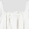 Levi's® Girls' Short Sleeve Eyelet Dress - White - 4 of 4
