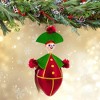 De Carlini Italian Ornaments 6.5 Inch Captain Crimson Christmas Tree Ornament , Italian Christmas Ornament (1PC) - 2 of 4