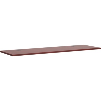 HON Tabletop Laminate Rectangular 66"x1"x24" Mahogany LMW6624N