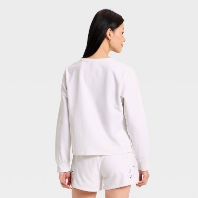 Women’s Eyelet Sweatshirt – A New Day