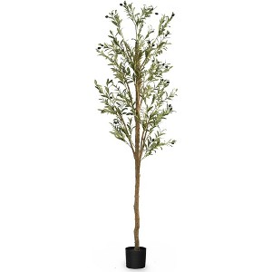 Maia Shop 7ft Artificial Olive Tree, Fake Plants for Home Decor, Indoor Tropical Decoration - 1 of 4