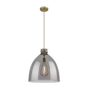 Newton Bell - 1 Light Pendant In Industrial Style-19.63 Inches Tall and 18 Inches Wide - 1 of 1