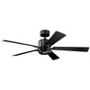 Kichler Lighting Lucian 1 - Light Ceiling Fan in  Black - 2 of 4