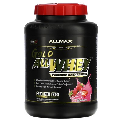 Allmax Allwhey Gold Protein 5lbs Strawberry