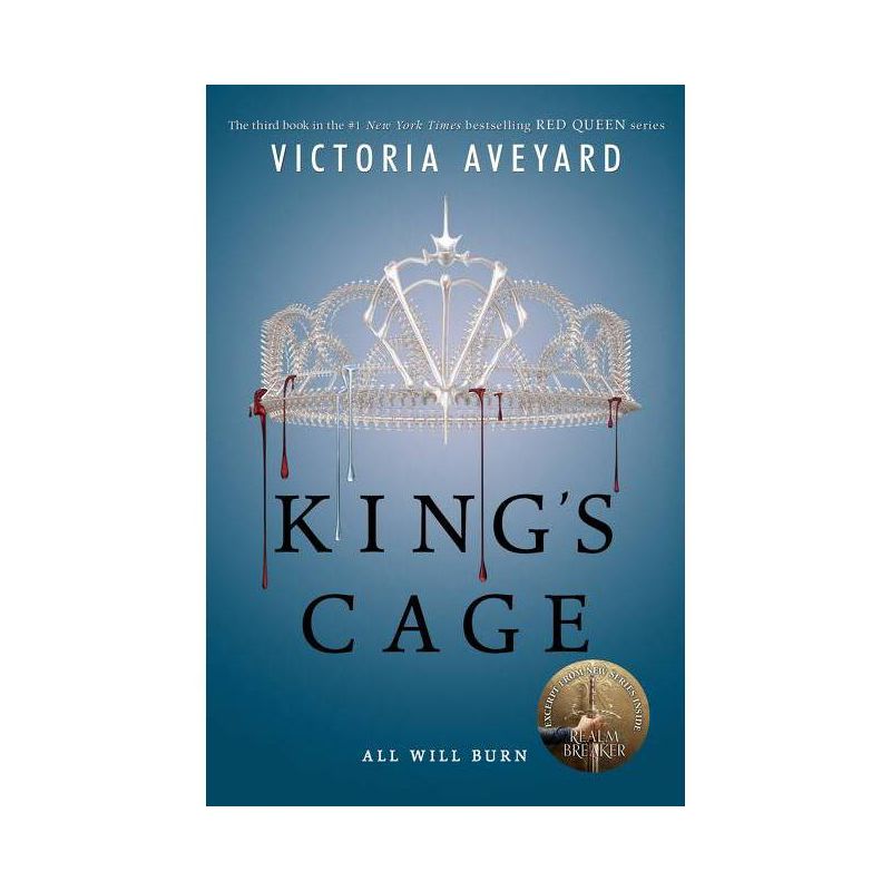 King's Cage - (Red Queen) by  Victoria Aveyard (Paperback), 1 of 2