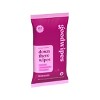 Goodwipes Flushable Down There Cleansing Wipes - Rosewater - 20ct - 3 of 4