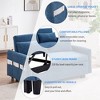 55.1" Pull Out Sleep Sofa Bed, 3 Angles Adjustable Backrest Loveseats Sofa Couch With USB Charge, Side Pocket - 4 of 4