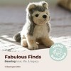 Bearington Timber The Gray Wolf: 8" Tall Stuffed Animal Plush Wolf - 2 of 4