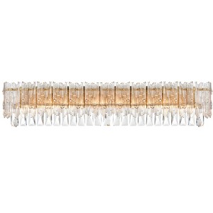 Elegant Lighting Emilia 34.5 inch Wall Sconce in Satin Gold - 1 of 4