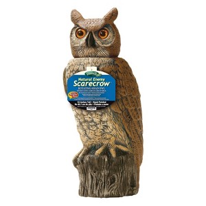 Dalen Scarecrow Rotating-Head Owl Animal Repellent Decoy For All Pests - 1 of 1