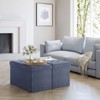 30" Storage Ottoman Bench, Ottoman with Storage, Ottoman Bench, Hold up to 660lb for Living Room - 2 of 4