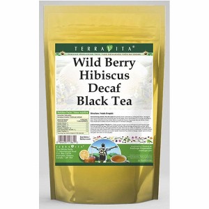 TerraVita Wild Berry Hibiscus Decaf Black Tea (25 tea bags, ZIN: 540021) - 1 of 4