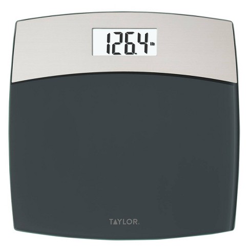 Clear Glass Weight Scale Silver - Thinner : Target
