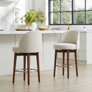 Spruce&Spring 26 inch Swivel Counter Height Bar Stools Set of 2 - 1 of 4