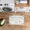 Stupell Industries Fancy French Laundry Printed Plush Bath Mat And Bath Rug, Design By Darlene Seale, 18"X30" - 3 of 4