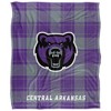 University Of Central Arkansas Campus Plaid Spirit Silky Touch Super Soft Throw Blanket 50x60 - 2 of 4