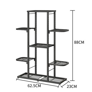 COZONY Metal Plant Stand, Tall Indoor  Waterproof Flower Shelf for Multiple Plants - 1 of 4