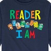 Boys' - Dr. Seuss - The Cat In The Hat Book Cover Reader I Am Long Sleeve Graphic T-Shirt - 2 of 4