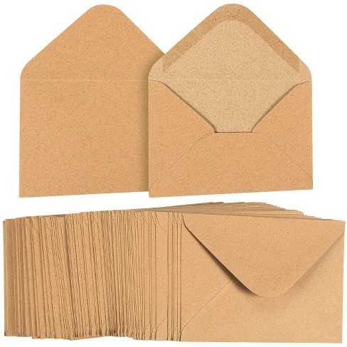 Tofficu 25pcs Transparent Kraft Paper Business Envelopes Clear Envelope  Pouch Wedding Postage Stamps…See more Tofficu 25pcs Transparent Kraft Paper