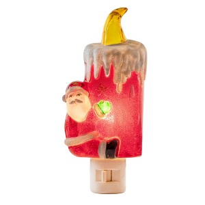 Novelty Lights LED Christmas Decoration Night Light with Swivel Plug - 1 of 4