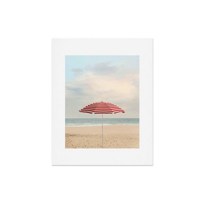 Deny Designs Eye Poetry Photography Umbrella California Beach Art Print