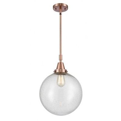 Beacon - 1 Light Stem Hung Mini Pendant In Industrial Style-16.13 Inches Tall and 12 Inches Wide
