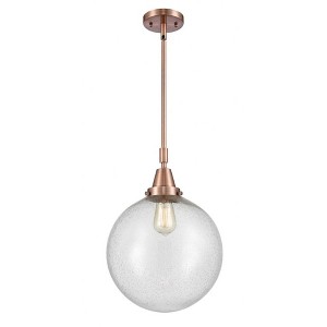 Beacon - 1 Light Stem Hung Mini Pendant In Industrial Style-16.13 Inches Tall and 12 Inches Wide - 1 of 1