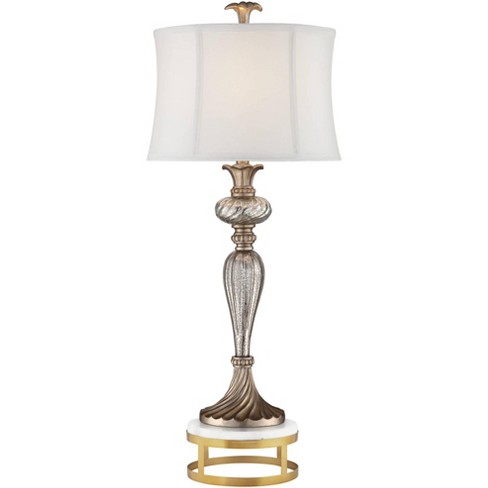 Regency Hill Traditional Buffet Glam Table Lamp With Riser 36.5