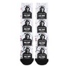 ACDC Band Member Photo Art Men's White Athletic Crew Socks - 2 of 4