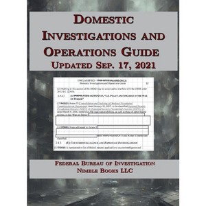 Domestic Investigations and Operations Guide - by  Federal Bureau of Investigation & Cincinnatus [Ai] (Hardcover) - 1 of 1