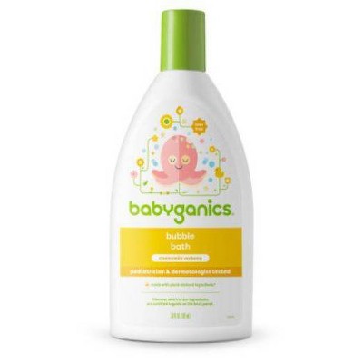 Babyganics Bubble Bath Chamomile Verbena - 20 Fl Oz Packaging May Vary ...