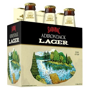 Saranac Adirondack Lager Beer - 6pk/12 fl oz Bottles - 1 of 1