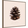 Amanti Art 30"x30" Merry Christmas No 1 by Florent Bodart Framed Canvas Wall Art Print - 2 of 4