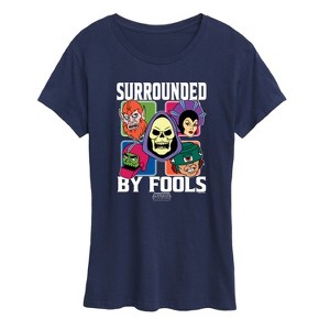 Women's - Masters of the Universe - Skeletor Surrounded By Fools Short Sleeve Graphic T-Shirt - 1 of 4