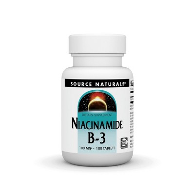 Niacinamide 100mg by Source Naturals, Inc.  -  100 Tablet