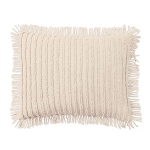 BrylaneHome Chenille Sham - 1 of 3