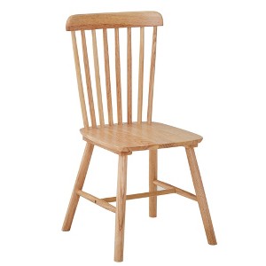 NicBex Set of 4 High Back Windsor Dining Chairs Armless Accent Side Chairs with Wood Legs for Home Kitchen - 1 of 4