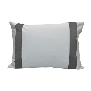Versailles Valentina Ultra Soft Plush Decorative Throw Cushion Grey - 1 of 4