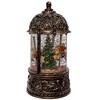 Kurt Adler 8.66-inch Battery Operated Lighted LED Santa and Carousel Water Lantern - 4 of 4