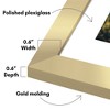 Americanflat 2 Pack of Picture Frames with Mat - Plexiglass Cover - 3 of 4