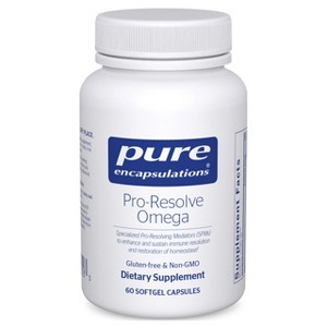 Pure Encapsulations Pro-Resolve Omega - Omega-3 Fatty Acids for Cardiovascular Health - 60 Softgel Capsules - 1 of 4