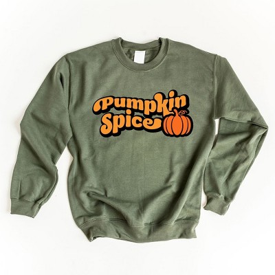 Simply Sage Market Women's Graphic Sweatshirt Retro Pumpkin Spice