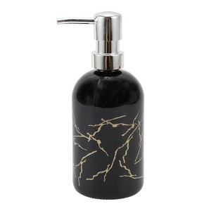Unique Bargains Simple Cylindrical Soap Pump Dispenser for Bathroom 400ml 1 Pc - 1 of 4
