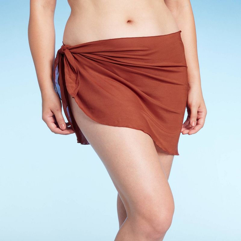 Women's Mesh Sarong Bikini Bottom - Shade & Shore™, 4 of 12