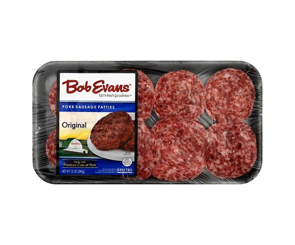 Bob Evans Sausage Patties - 8ct/12oz