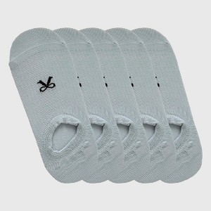 Alilang Women's No-Show Liner Socks with Bow Accent 5Pk - 1 of 4